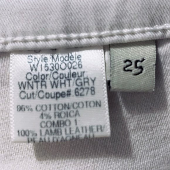 rag & bone • Jodhpur Leather Trim Jeans || Size 25 ~ NWOT! - Picture 9 of 9